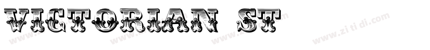 Victorian St字体转换